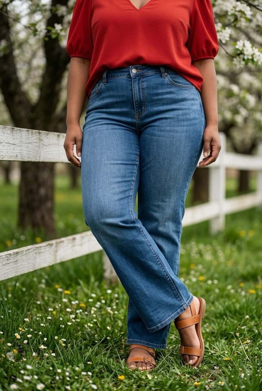 Levi's Perfectly Slimming Boot Cut 512 Jeans Size 18w